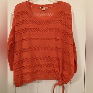 Roxy oversized top